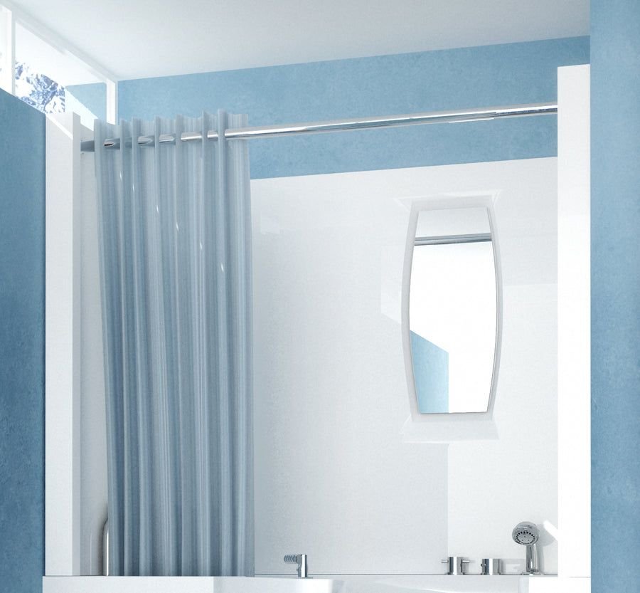 Bathroom idea with the MediTub Shower Enclosure 27 x 47 3-Piece Walk-In Bathtub Surround in W, Meditub