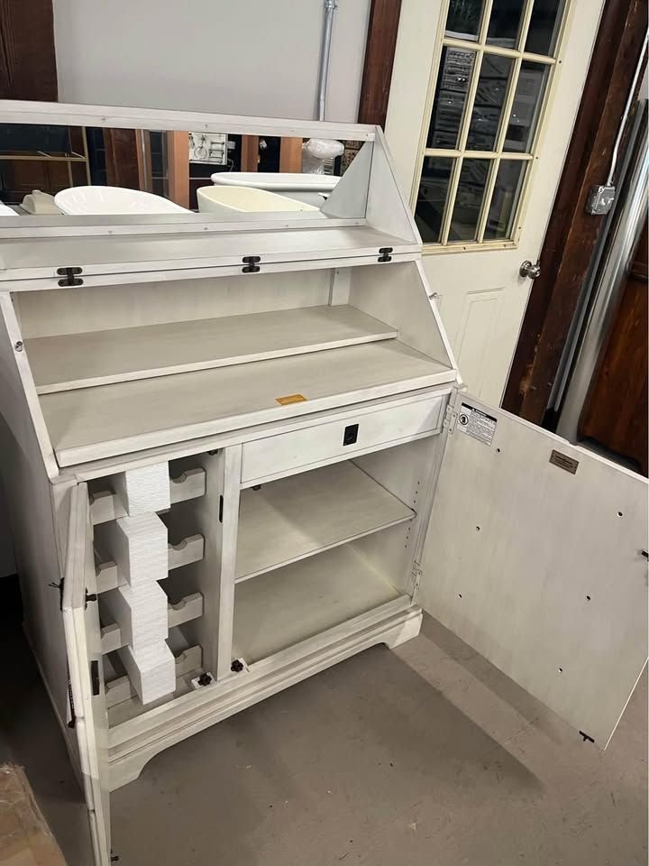 Kitchen idea with the Howard Miller Bottoms Up Wine Console, Howard Miller