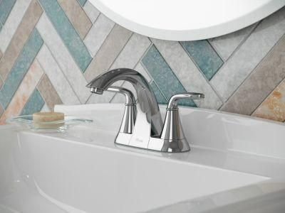 Bathroom idea with the Pasadena 2-Handle 4" Centerset Bathroom Faucet in Polished Chrome, Pfister