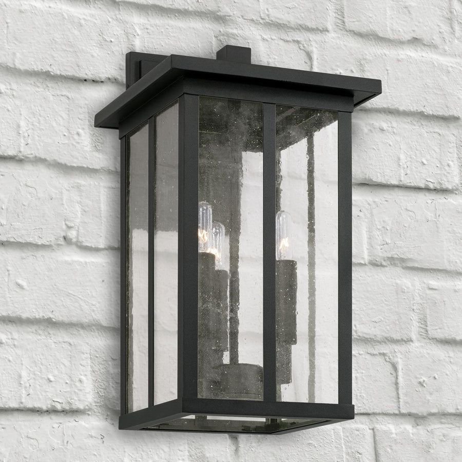 Outdoor idea with the Capital Lighting 943832BK Barrett 3 Light Outdoor Wall Lantern Black, Capital Lighting