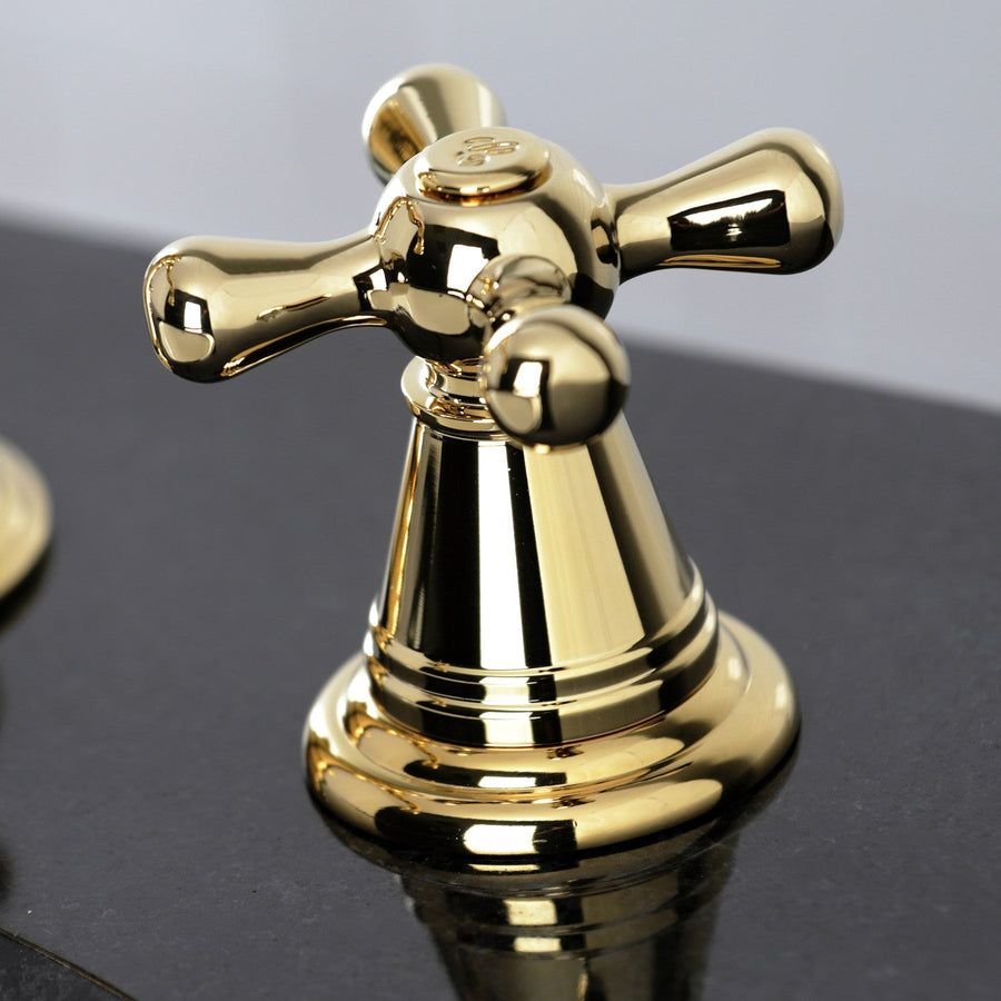 Bathroom idea with the American Classic FSC1972AAX Two-Handle 3-Hole Deck Mount Widespread Ba, Kingston Brass