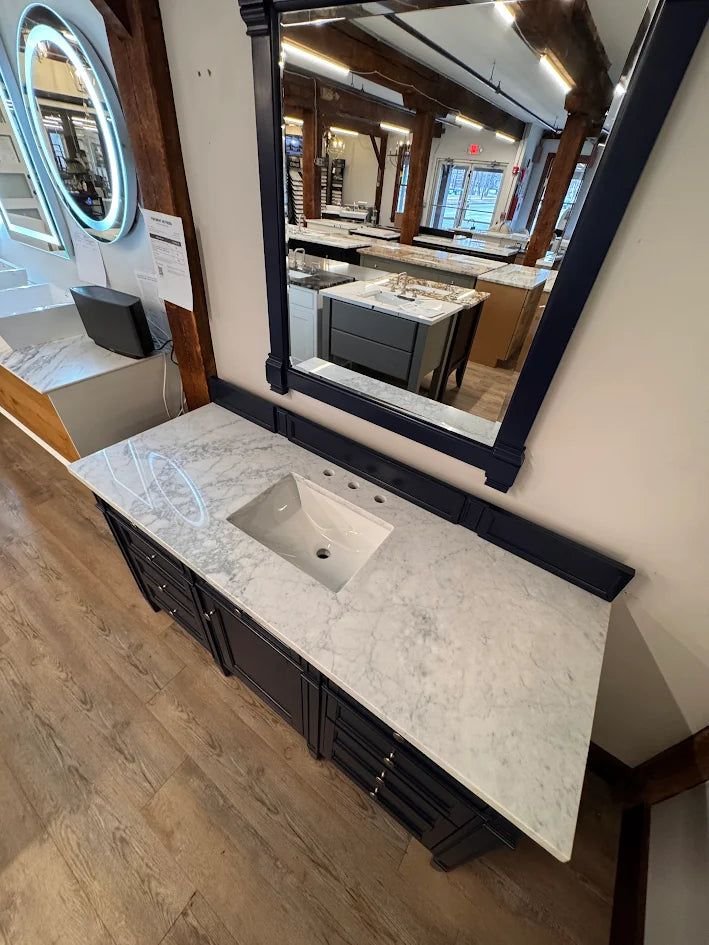 Bathroom idea with the James Martin Vanities Brittany 60" Single Basin Vanity Cabinet w/3CM T, James Martin Vanities