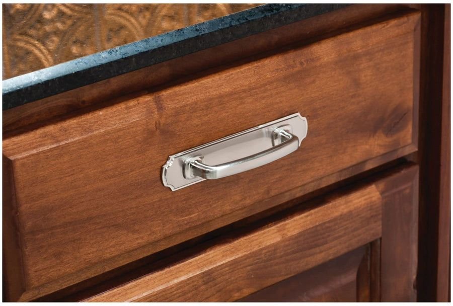 Living room idea with the Jeffrey Alexander B812-96AEM 6-1/8" O.L. (96 mm Center-to-Center) Ligh, Jeffrey Alexander