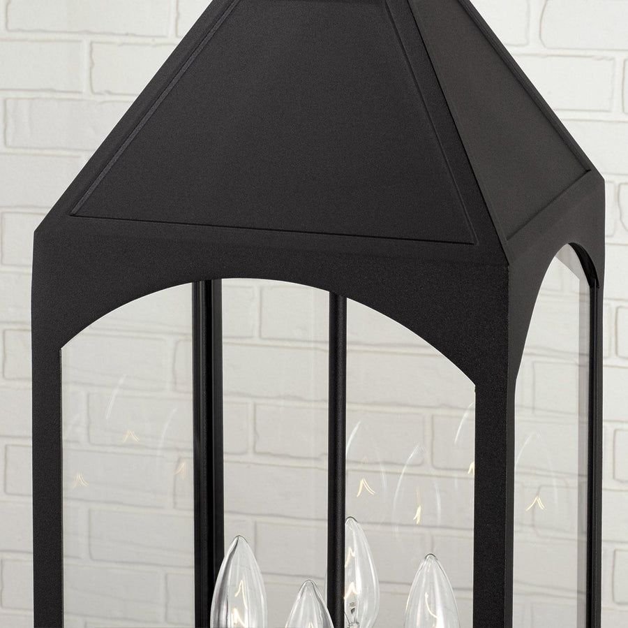 Outdoor idea with the Capital Lighting 946342BK Burton 4 Light Outdoor Hanging Lantern Black, Capital Lighting