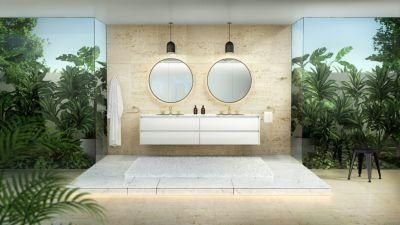 Bathroom idea with the Pfister Brushed Gold 2-handle 8" Widespread Bathroom Faucet LG49-TNTBG, Pfister