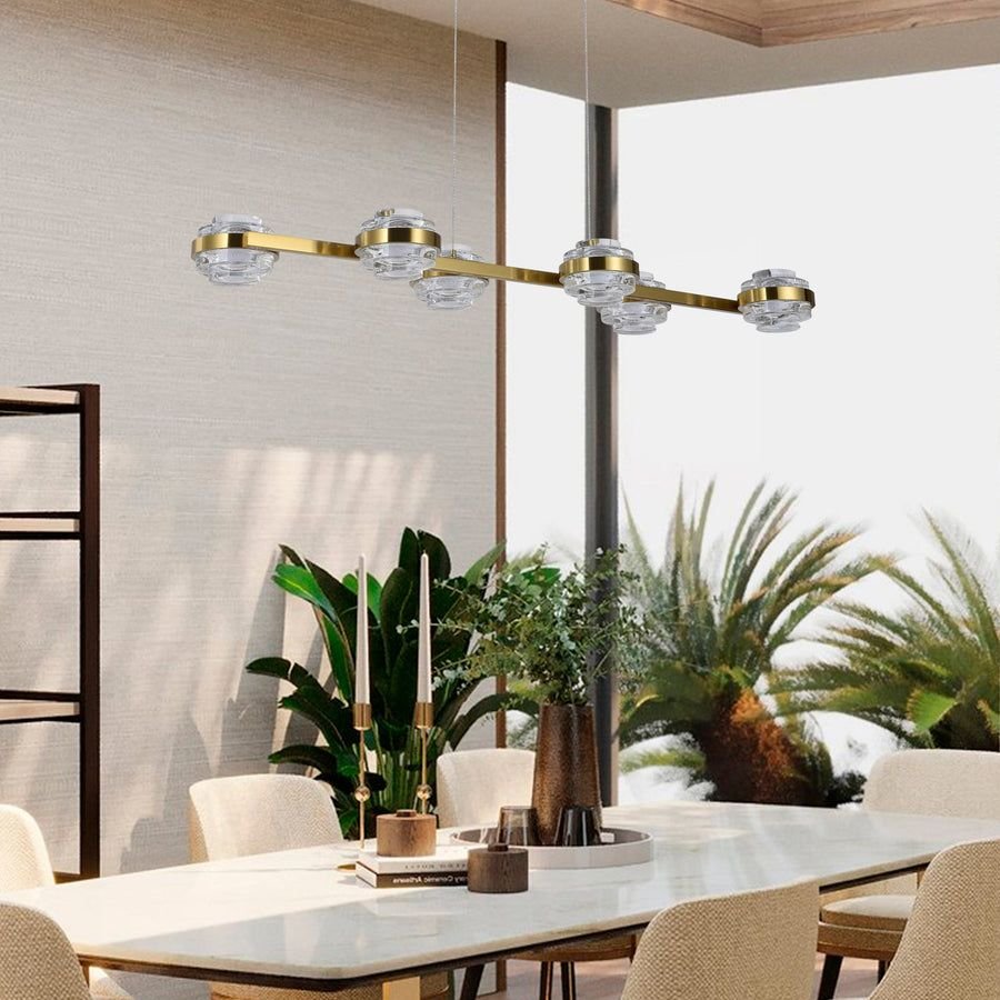 Living room idea with the VONN Artisan Milano VAC3LN336AB 39" Integrated LED ETL Certified Penda, VONN