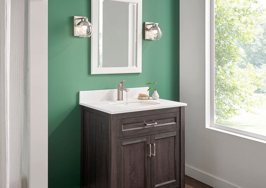 Bathroom idea with the Tribune® Single Handle Bathroom Faucet with 50/50 Pop-Up Drain, Gerber