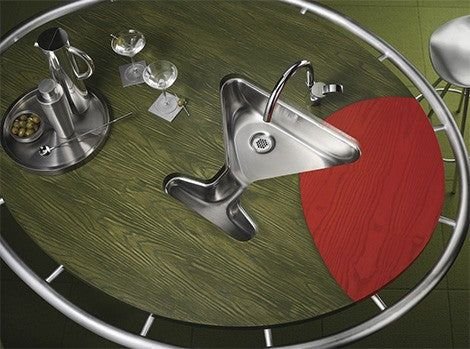 Kitchen idea with the Elkay 22 Inch Undermount Single Bowl Stainless Steel Bar Sink 18-Gauge, ELKAY