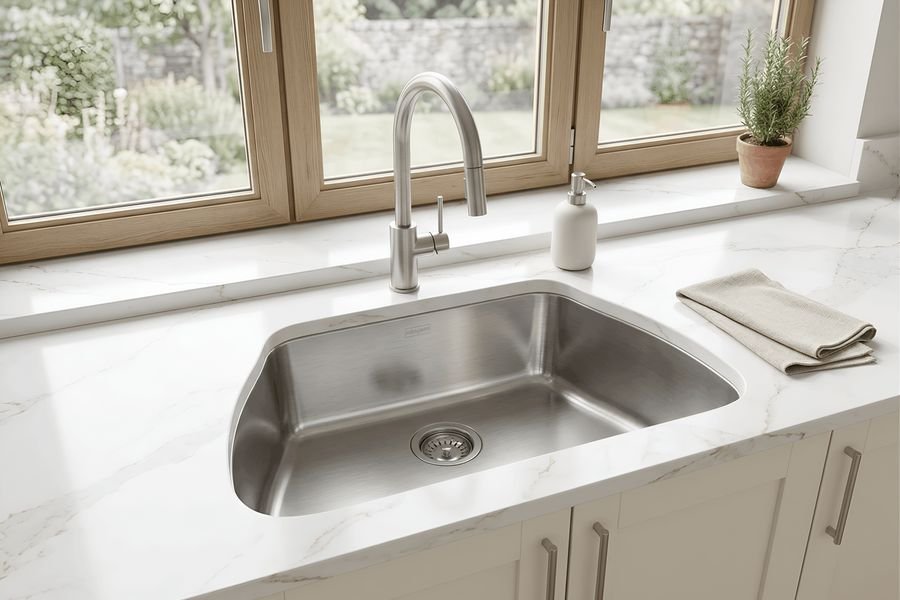 Kitchen idea with the Franke Centennial 29" Undermount Kitchen Sink, 16 Gauge Stainless Ste, FRANKE