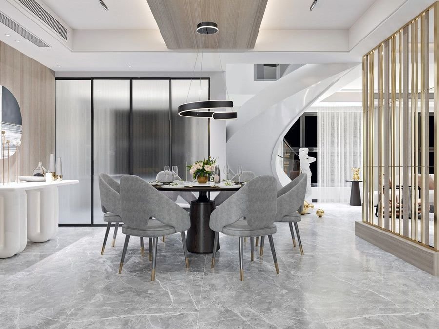 Living room idea with the Sirius Chandelier, Artcraft