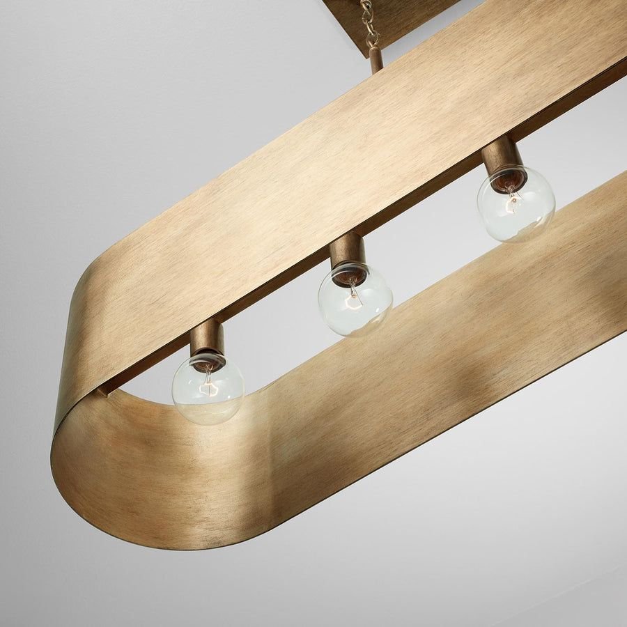 Living room idea with the Capital Lighting 839051ML Jude 5 Light Island Fixture Mystic Lustre, Capital Lighting