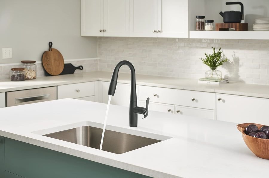 Kitchen idea with the Selene® Single Handle Pull-Down Prep Faucet, Gerber