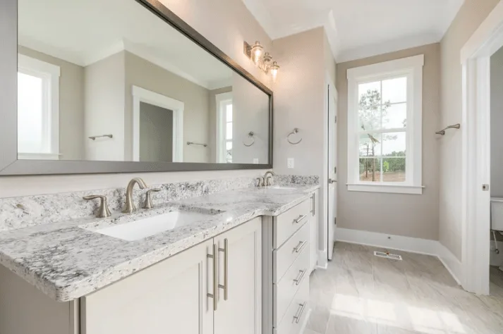 Granite double vanity bathroom