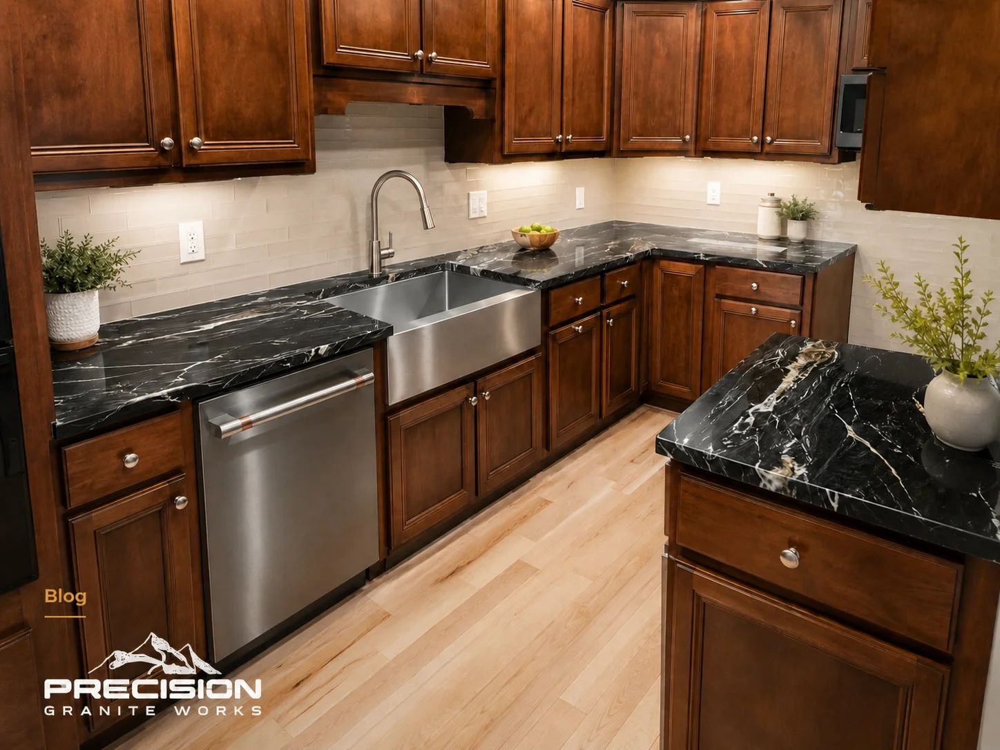 Granite and quartzite kitchen countertops, Concord NH